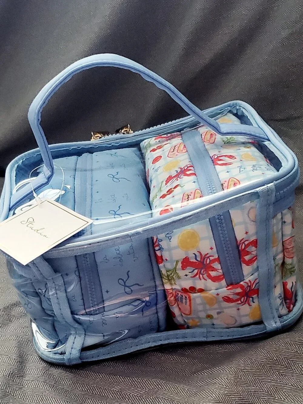 Studio NYC Clear Toiletry Case